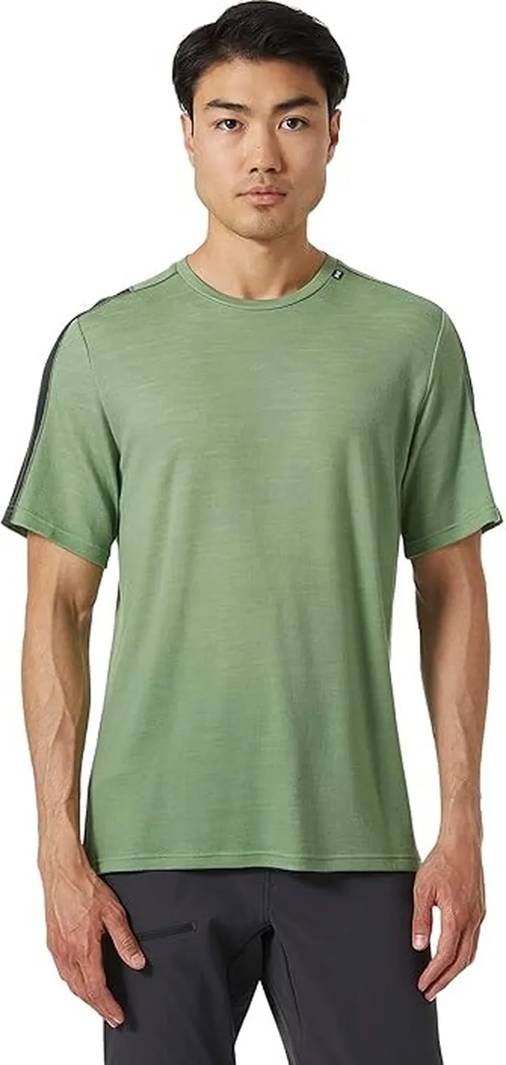 Helly Hansen Lifa Merino Lightweight T-Shirt (Jade 2.0) Men's Clothing