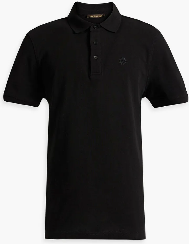 Cotton-piqué polo shirt