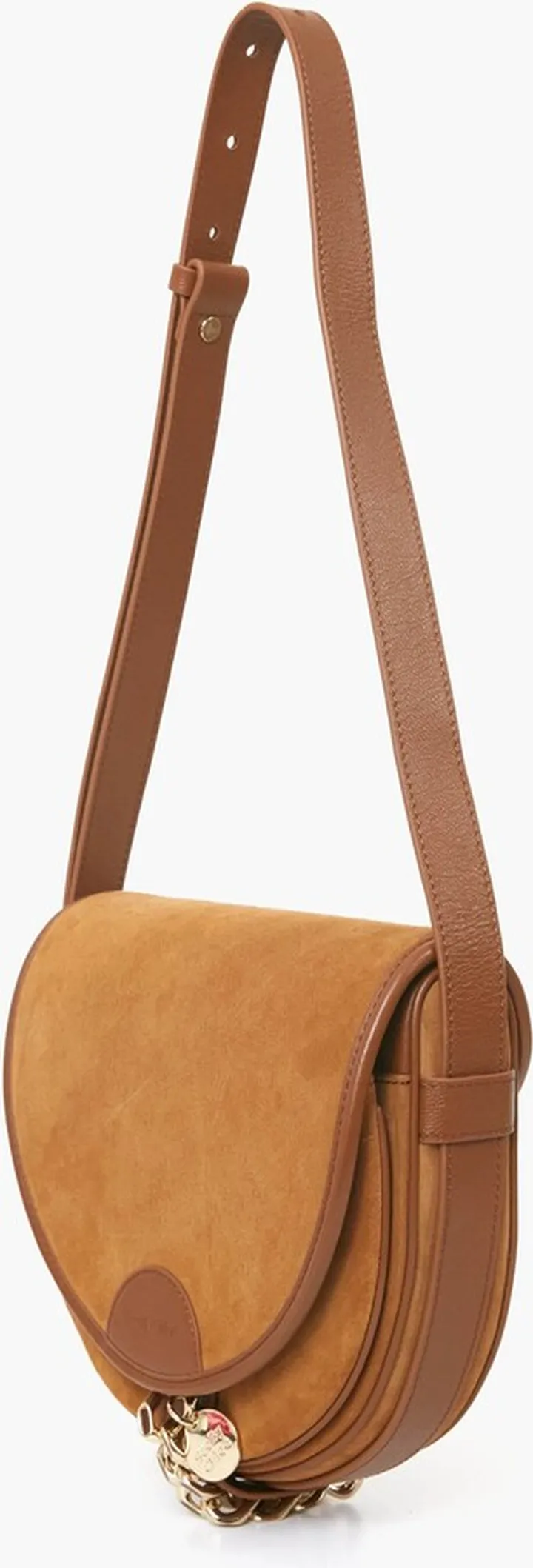 Caramello Suede Mara Bag