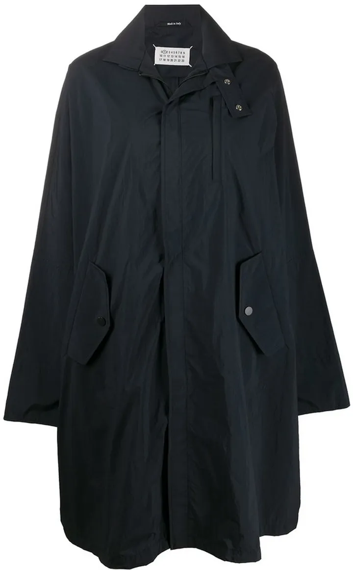 A-line oversized raincoat