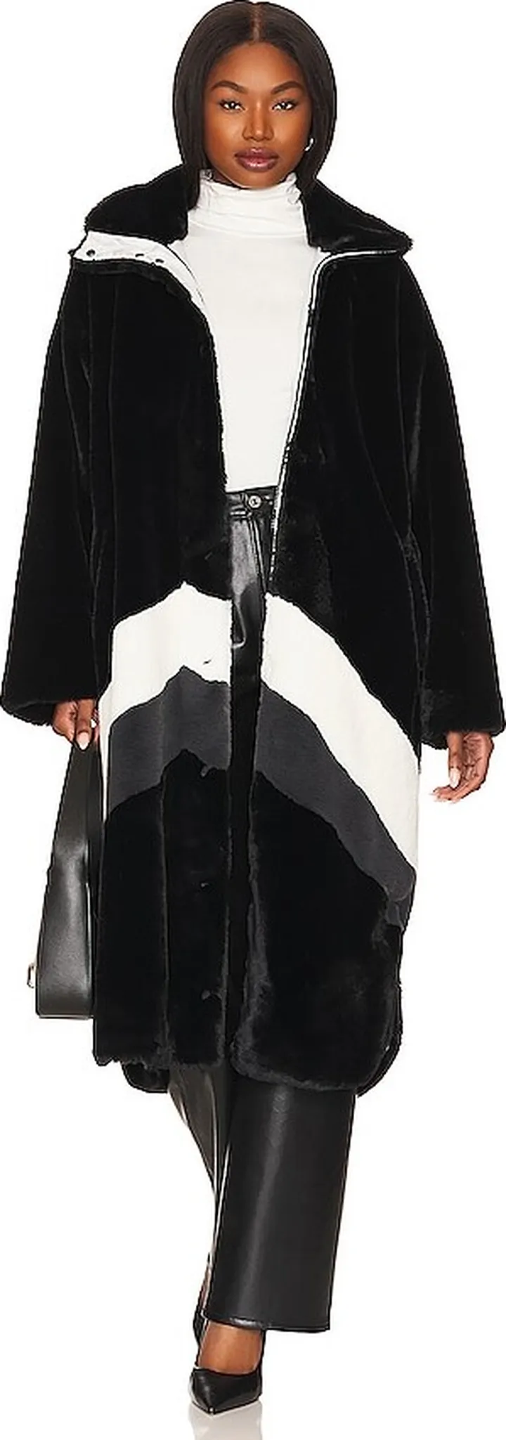 Astrid Long Faux Fur Coat