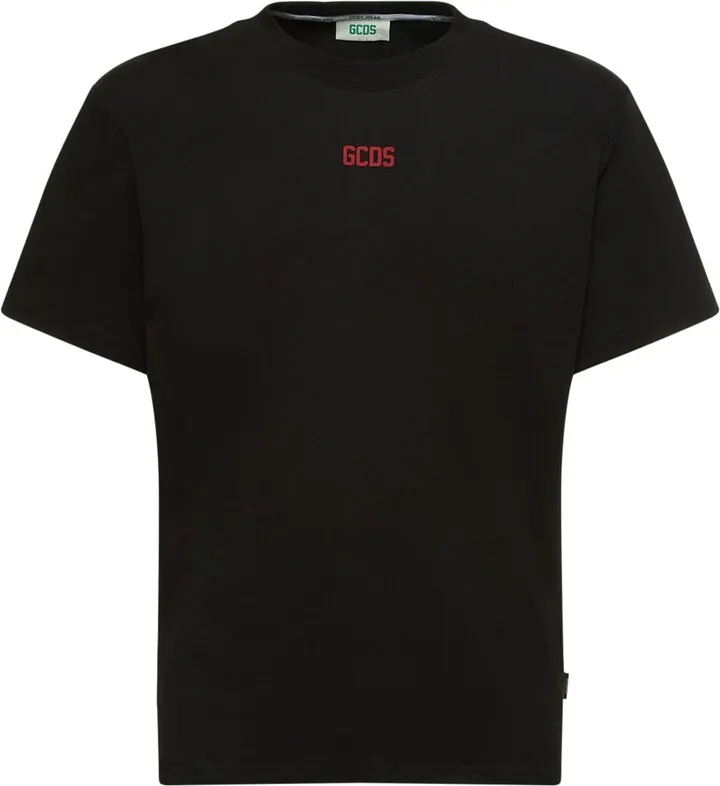 Basic small logo cotton jersey t-shirt