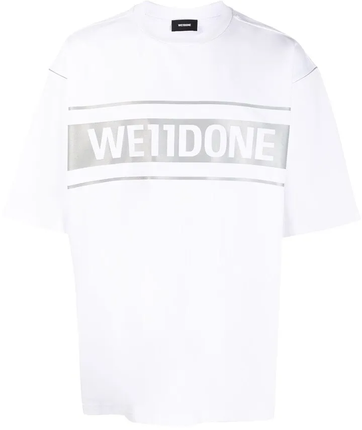 oversized logo print T-shirt