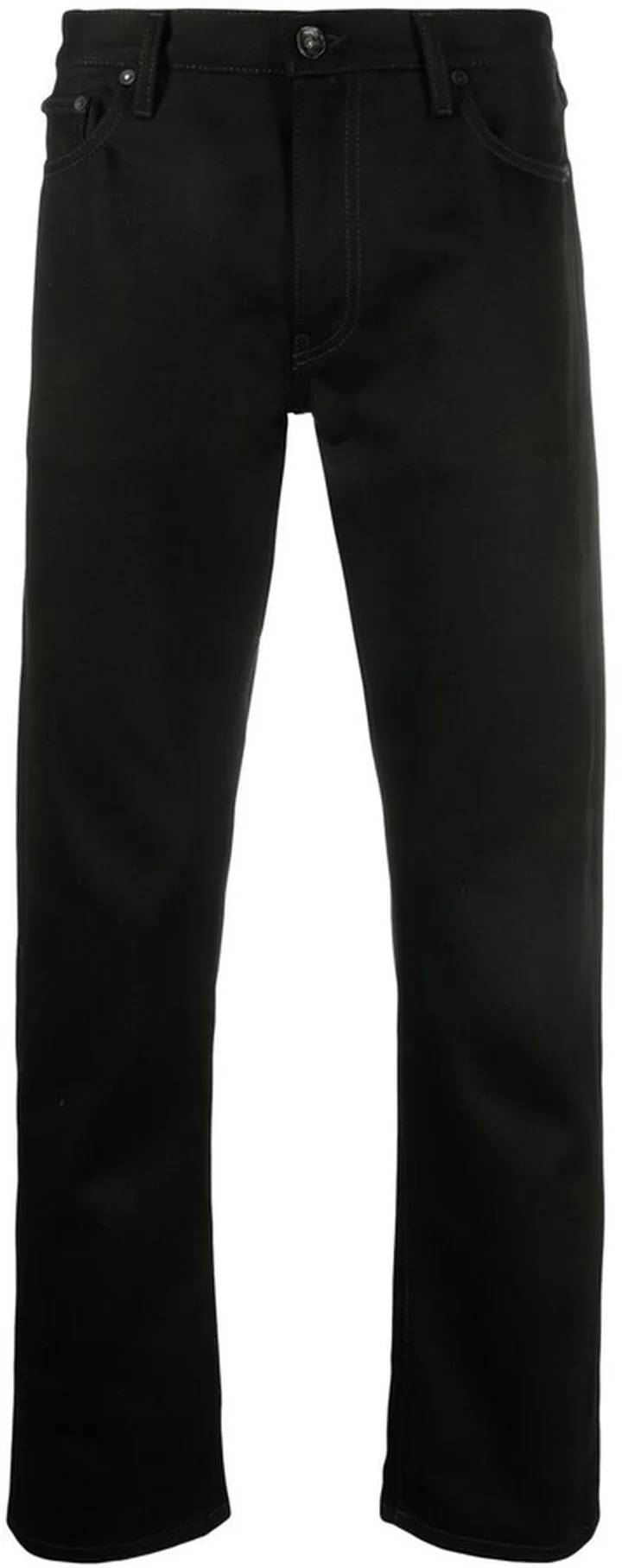 Diag Stripe straight-leg trousers