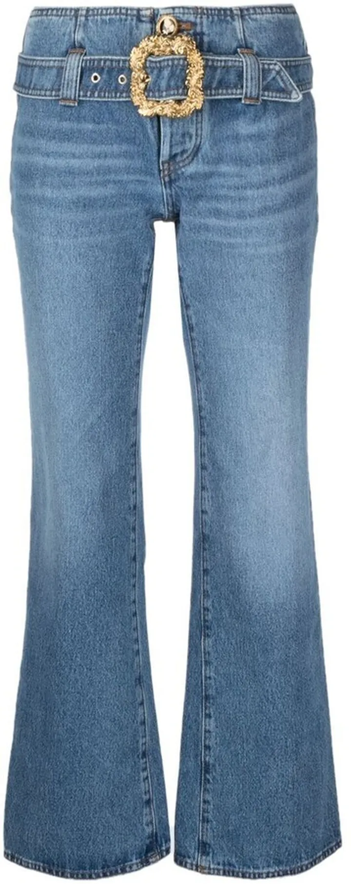 Cropped Bootcut Jeans