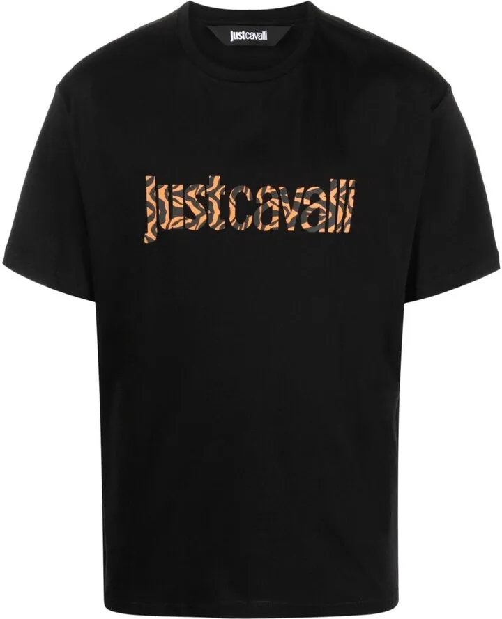 logo-print cotton T-shirt