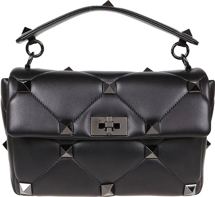 Roman Stud Large Shoulder Bag