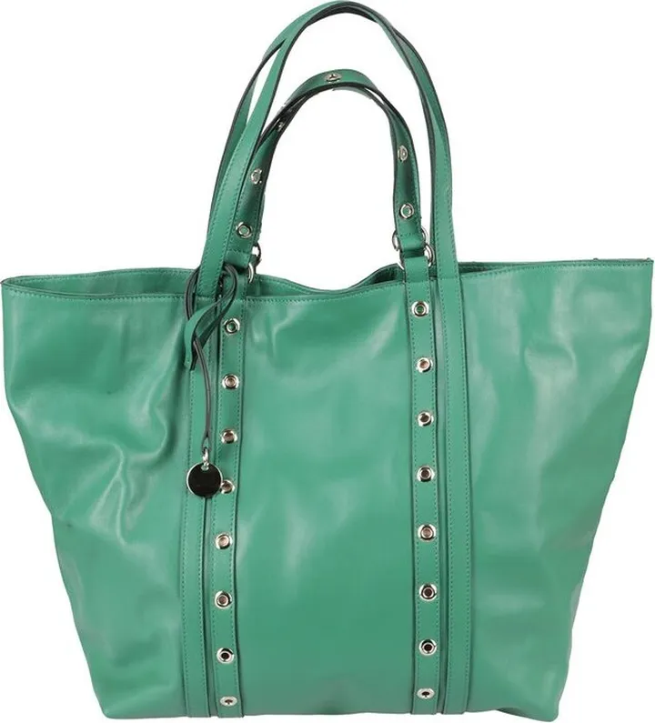 REDValentino Metallic Eyelet Detailed Shopping Bag