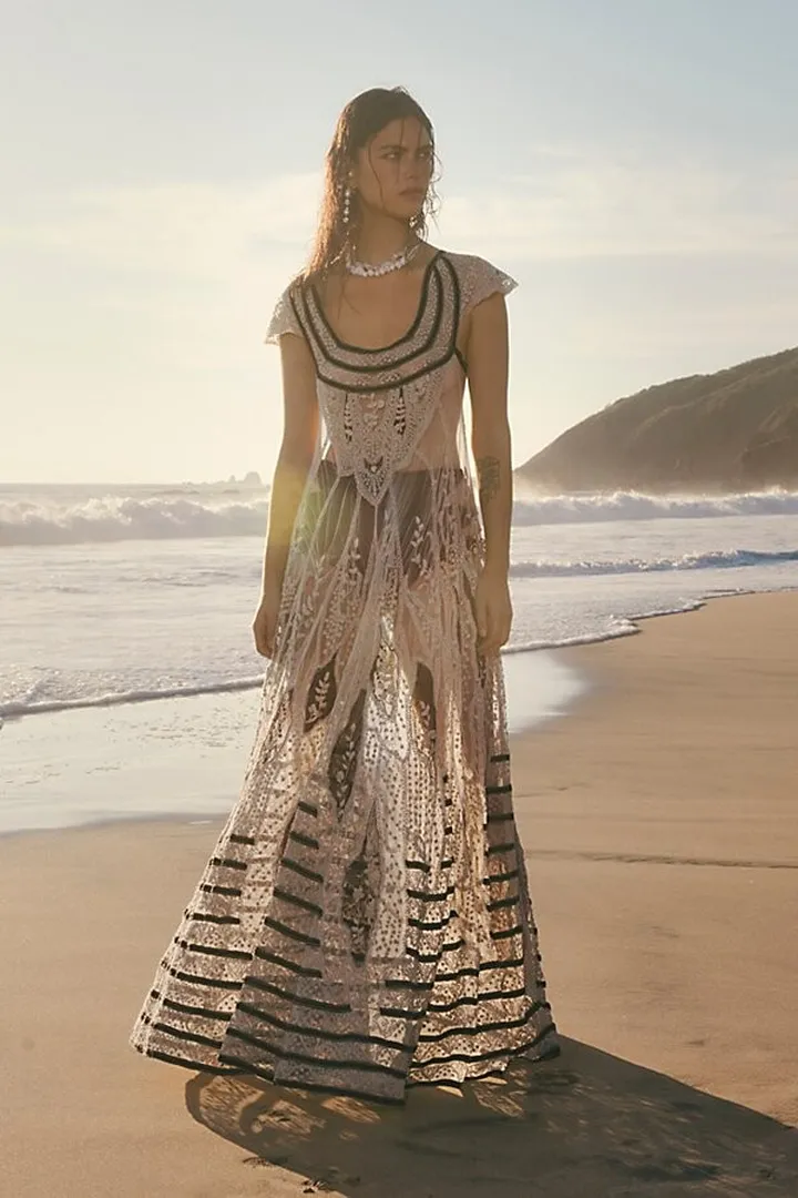 Ethereal Lace Maxi Dress by Free People