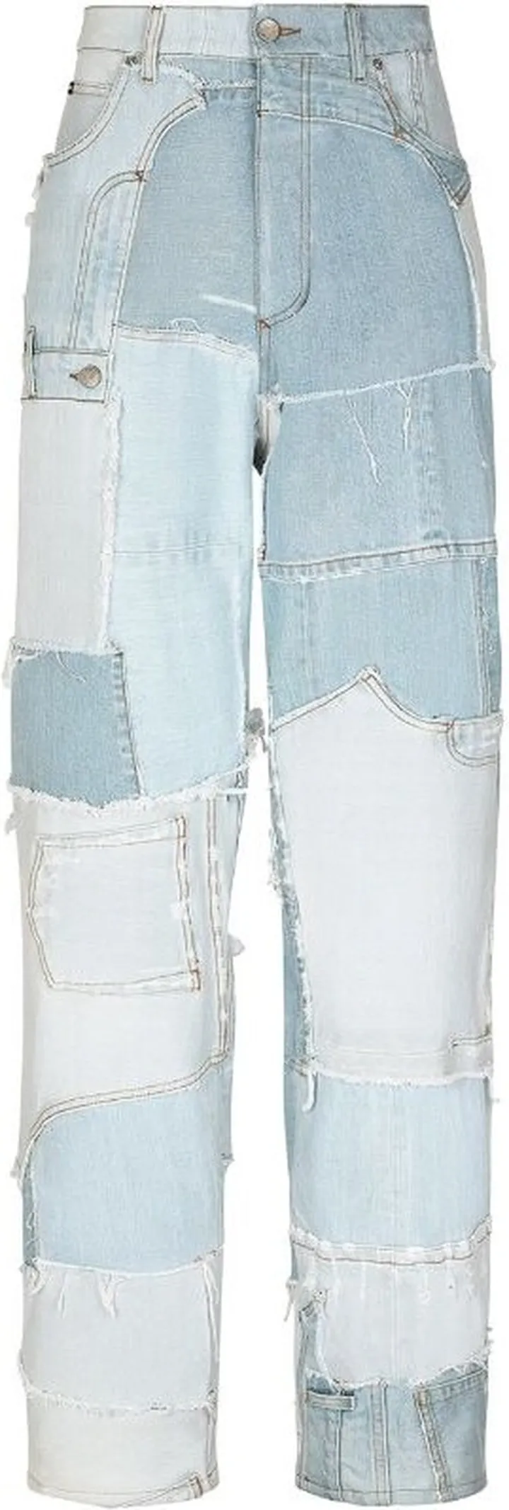 Dolce & Gabbana Patchwork Jeans