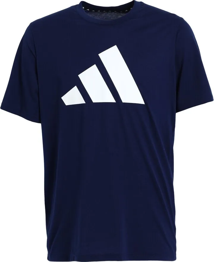Adidas Train Essentials Feelready Logo Training T-shirt T-shirt Navy Blue
