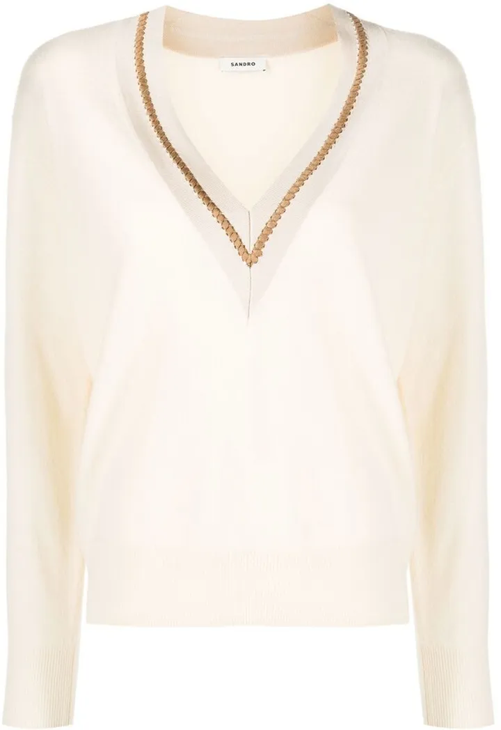 Bridget V-neck jumper