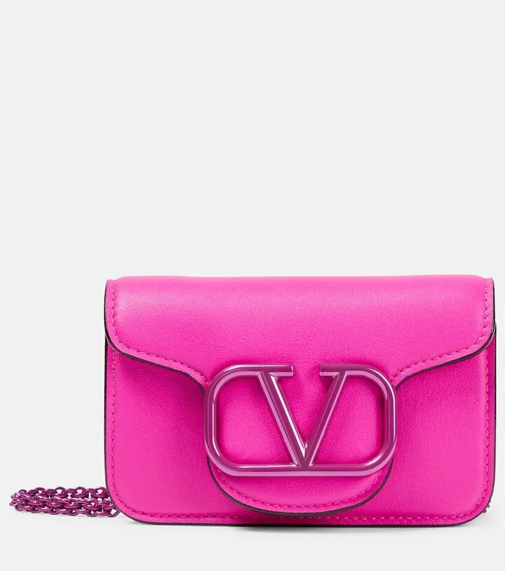 Loco Micro leather shoulder bag