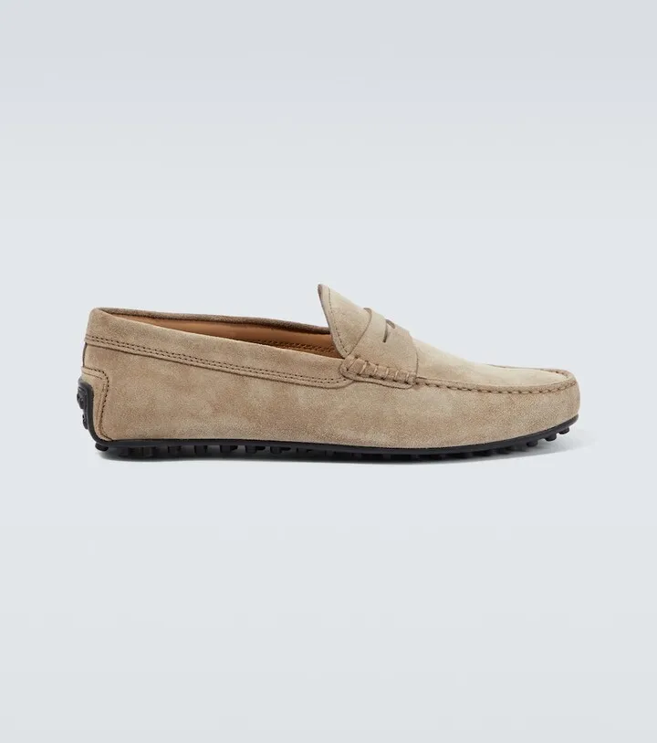 Gommino suede driving shoes