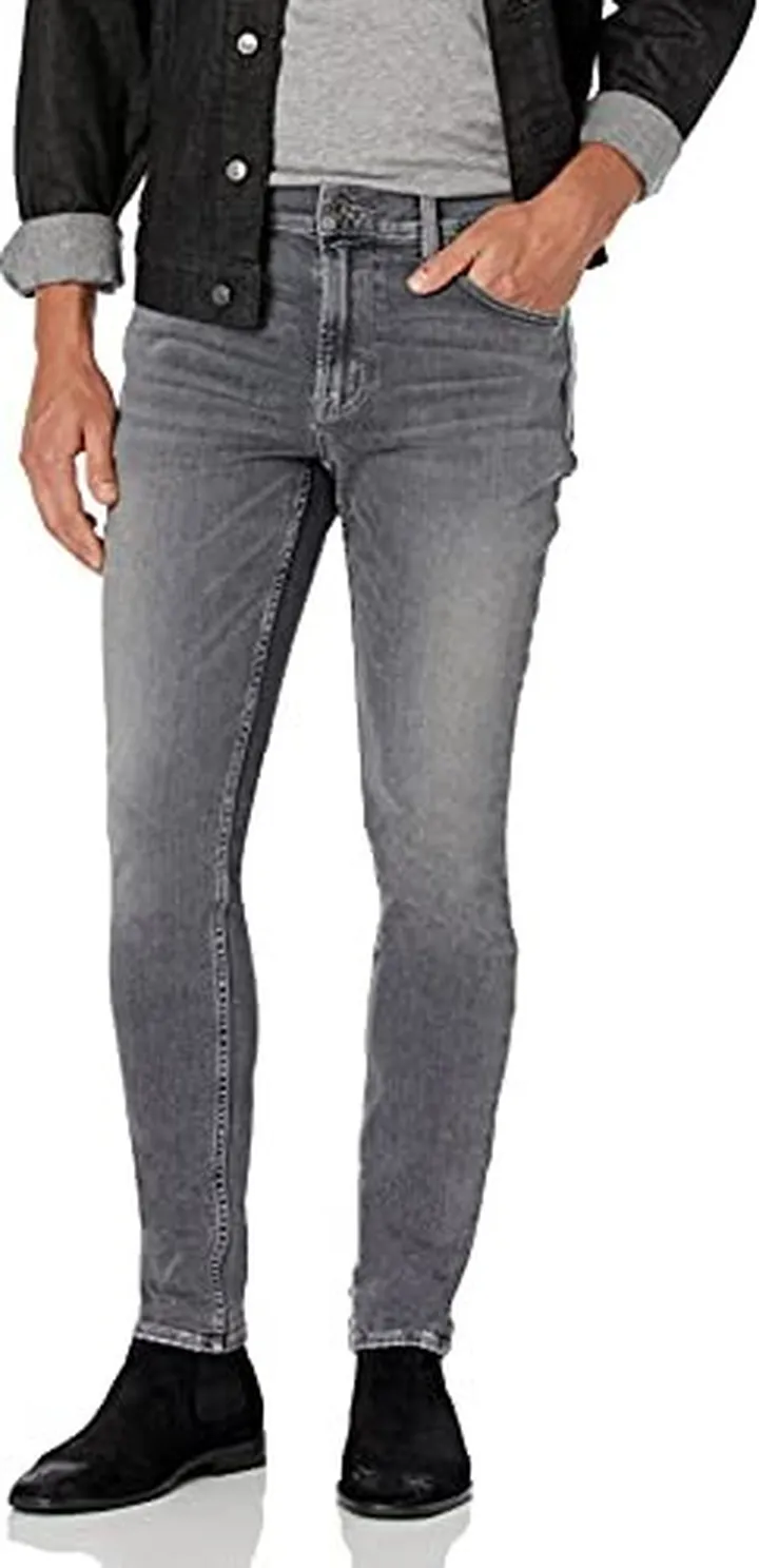 HUDSON mens Zack Super Skinny Jeans