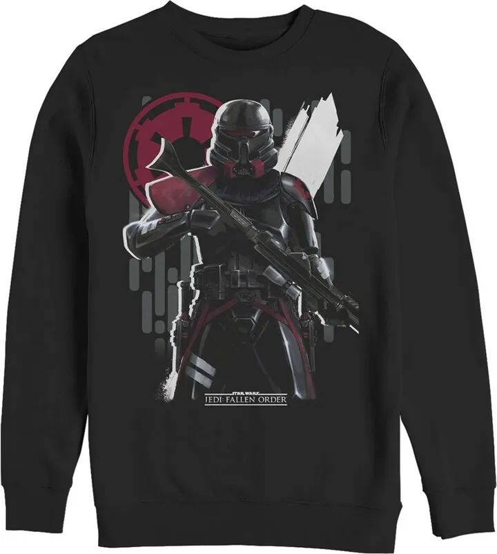Men's Star Wars Jedi: Fallen Order Second Sister Inquisitor Sweatshirt - Black - Large