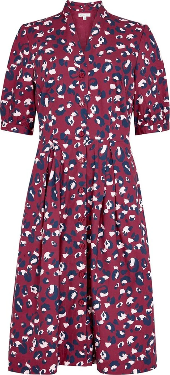 Emily and Fin - Stella Painted Leopard Shirt Dress