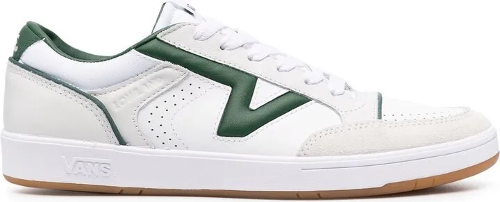 Calf-Leather Low-Top Sneakers