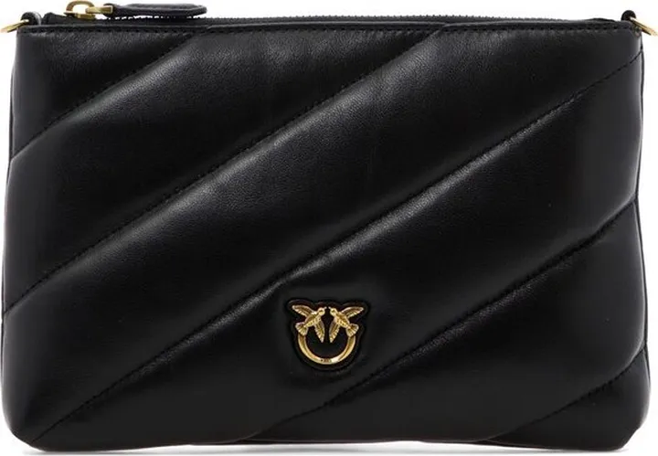 Pinko Quilted Chain-Linked Crossbody Bag