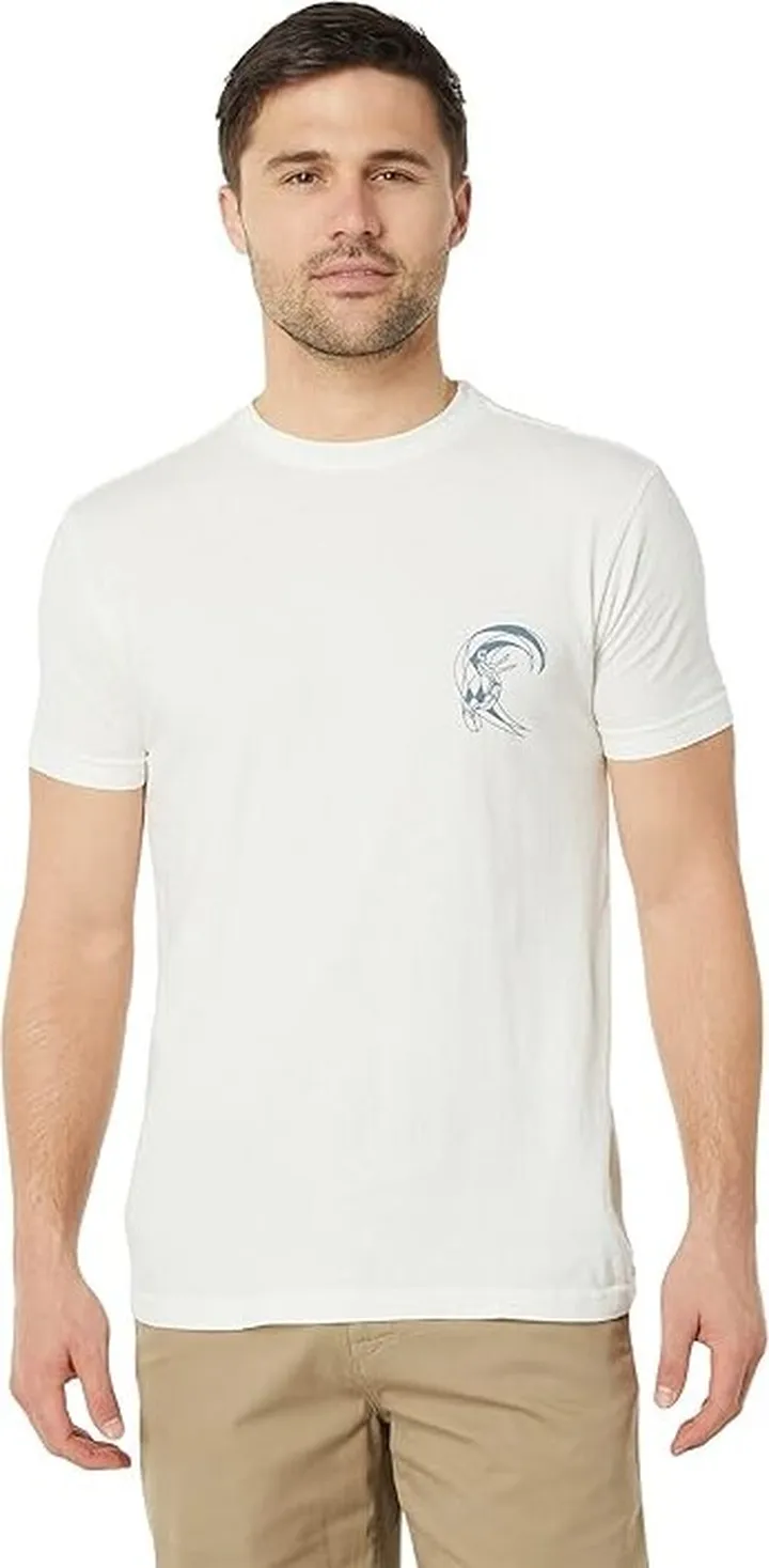 O'Neill Round Round Short Sleeve Tee (White 1) Men's T Shirt