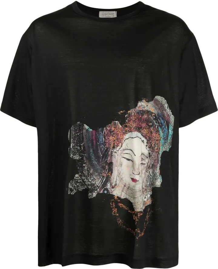graphic-print short-sleeve T-shirt