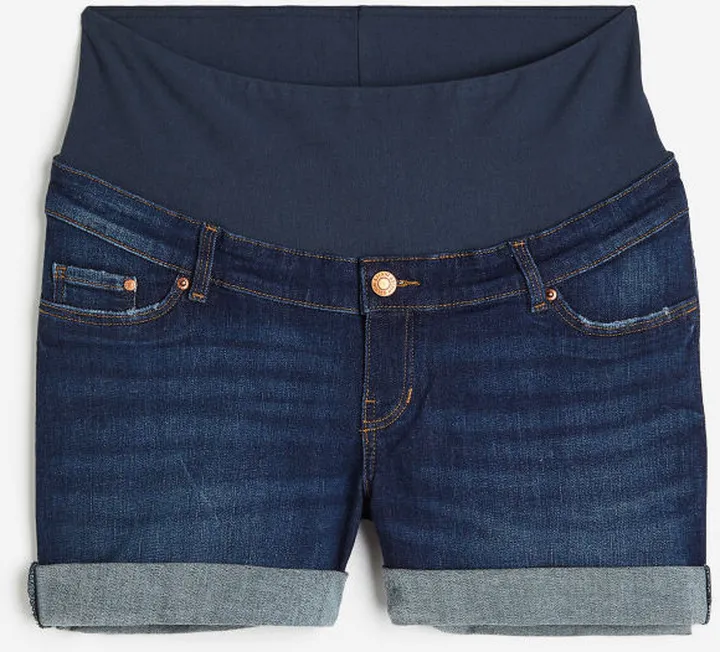 MAMA Denim Shorts