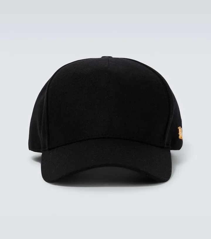 Wool felt baseball cap