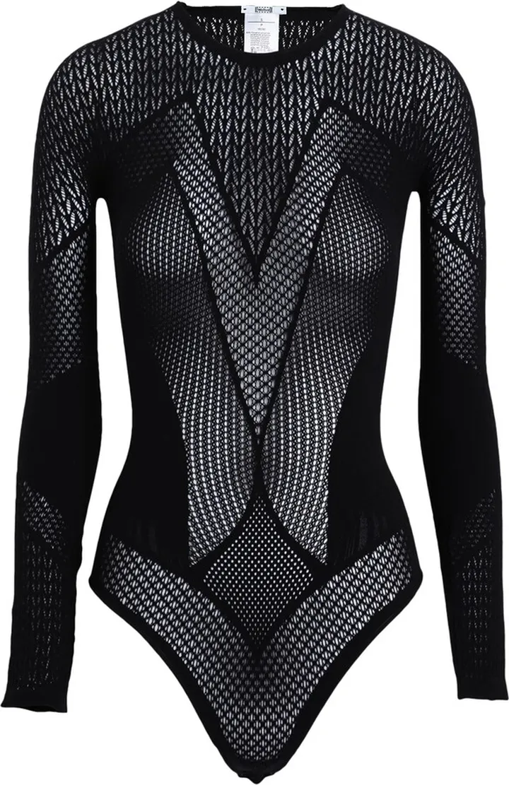Romance Net Body Lingerie Bodysuit Black