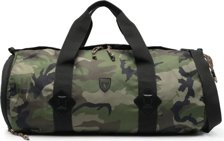 Camouflage-Print Holdall