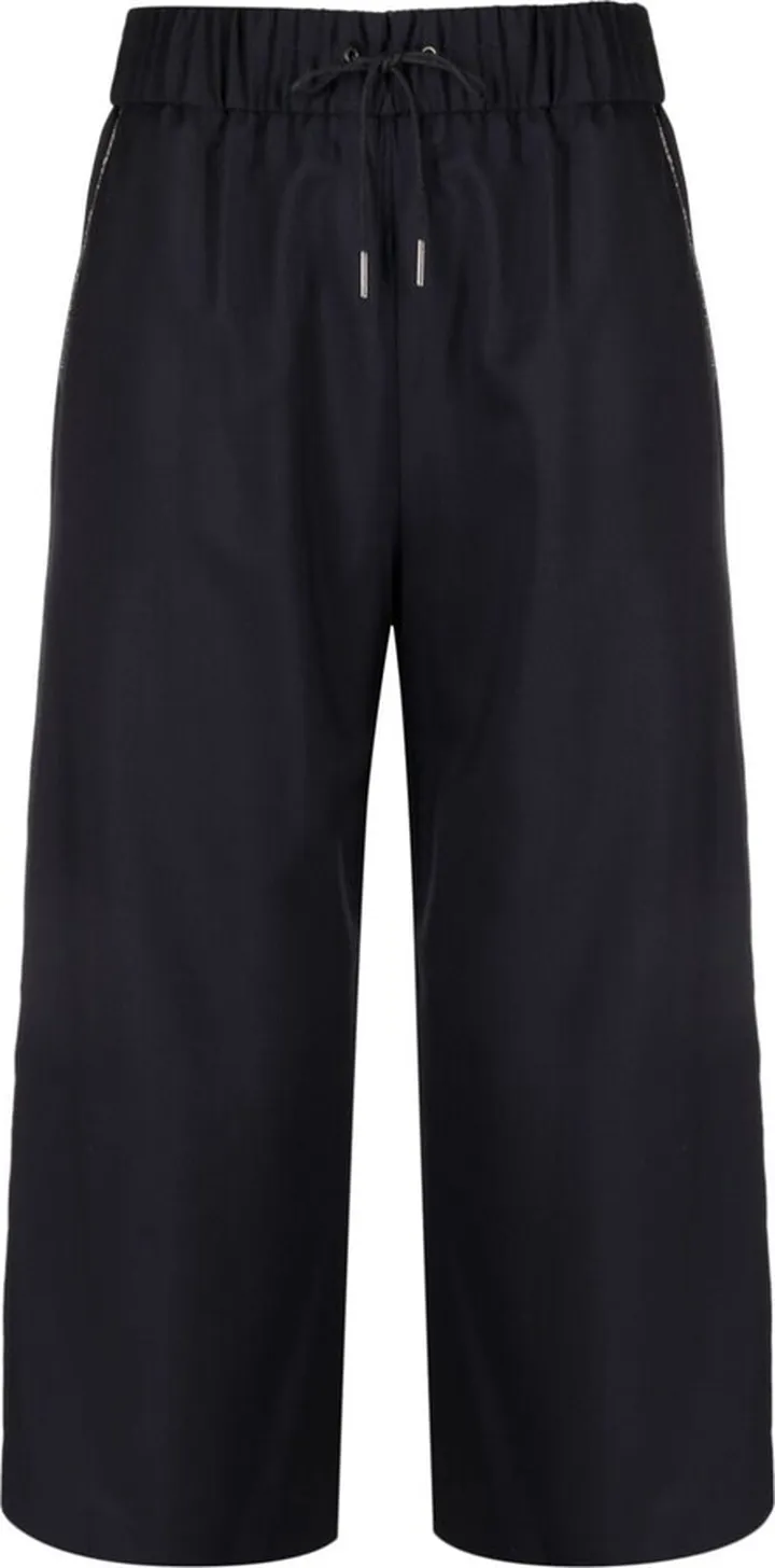 Cropped Flared Trousers