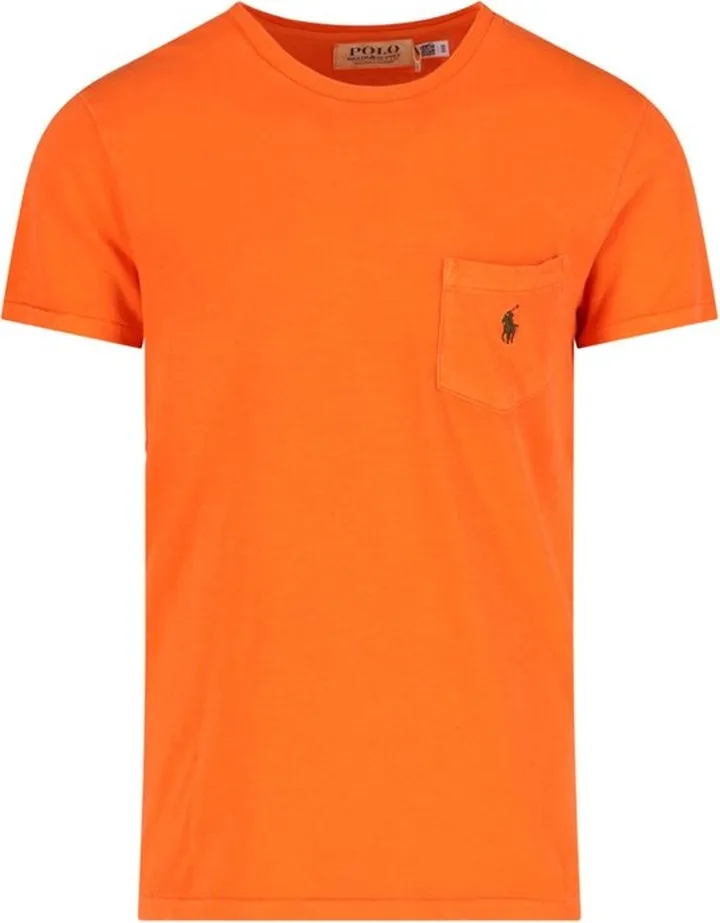 Polo Ralph Lauren Logo Embroidered Crewneck T-Shirt
