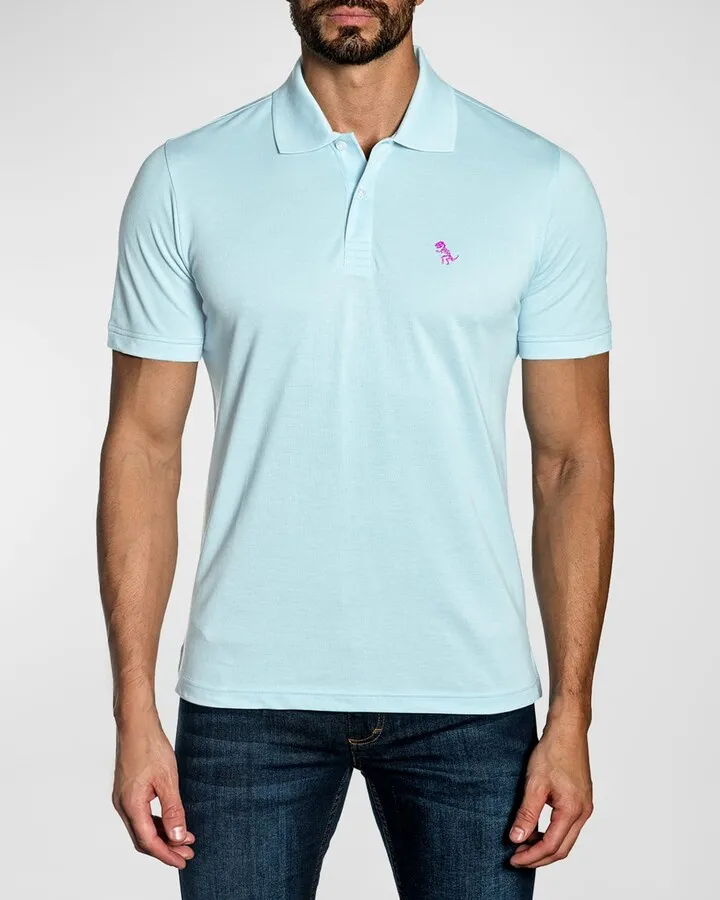 Men's Pima Cotton Knit Polo Shirt