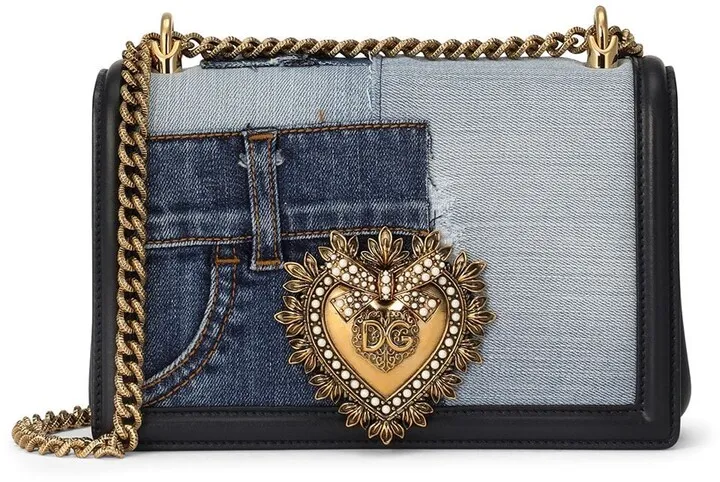 medium Devotion denim shoulder bag