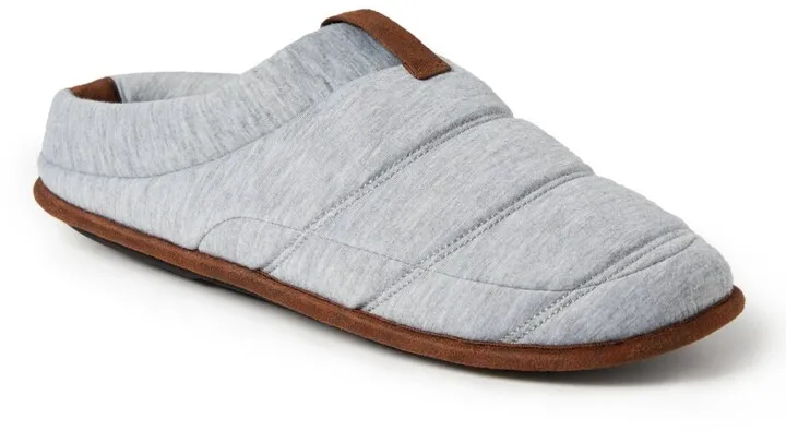 Men's Ashton Quilted Jersey Clog Slippers Men's Shoes