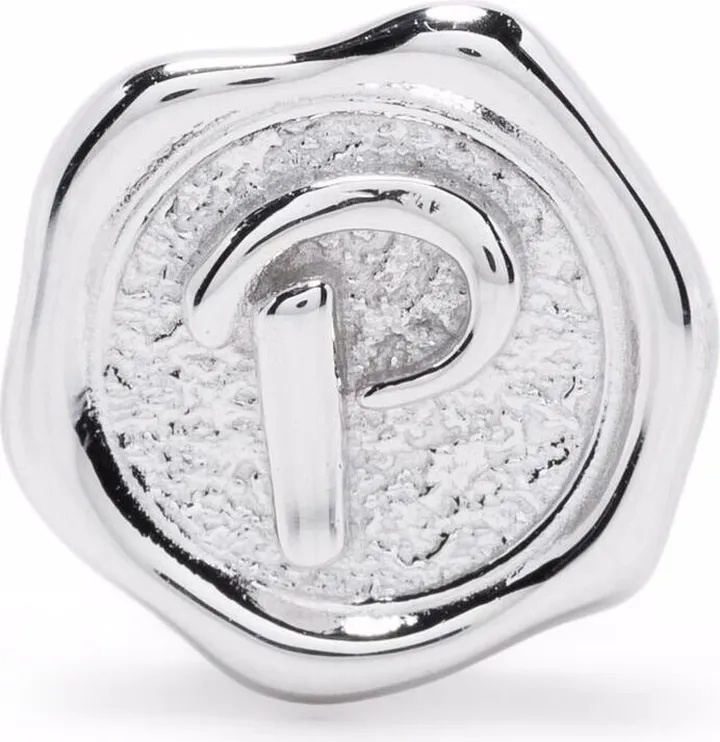 POP letter P coin
