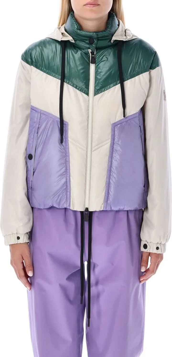 Moncler Grenoble Color Block Drawstring Jacket