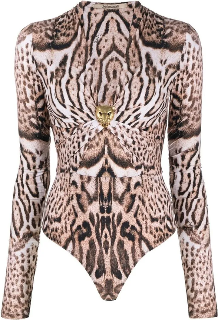 Jaguar Print Bodysuit
