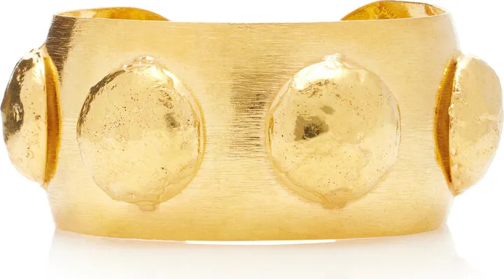 Women's Curve 22K Gold-Plated Cuff