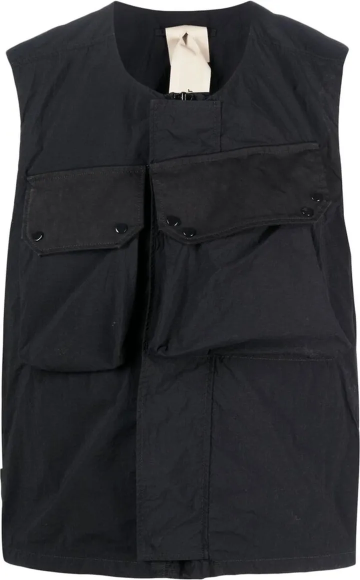 Flap-Pocket Gilet Vest