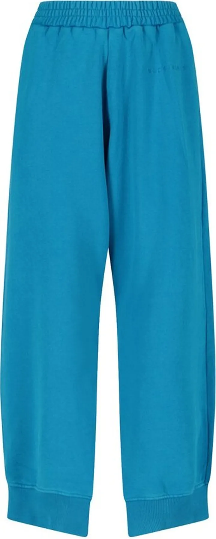 MM6 Maison Margiela Logo Embroidered Cropped Track Pants