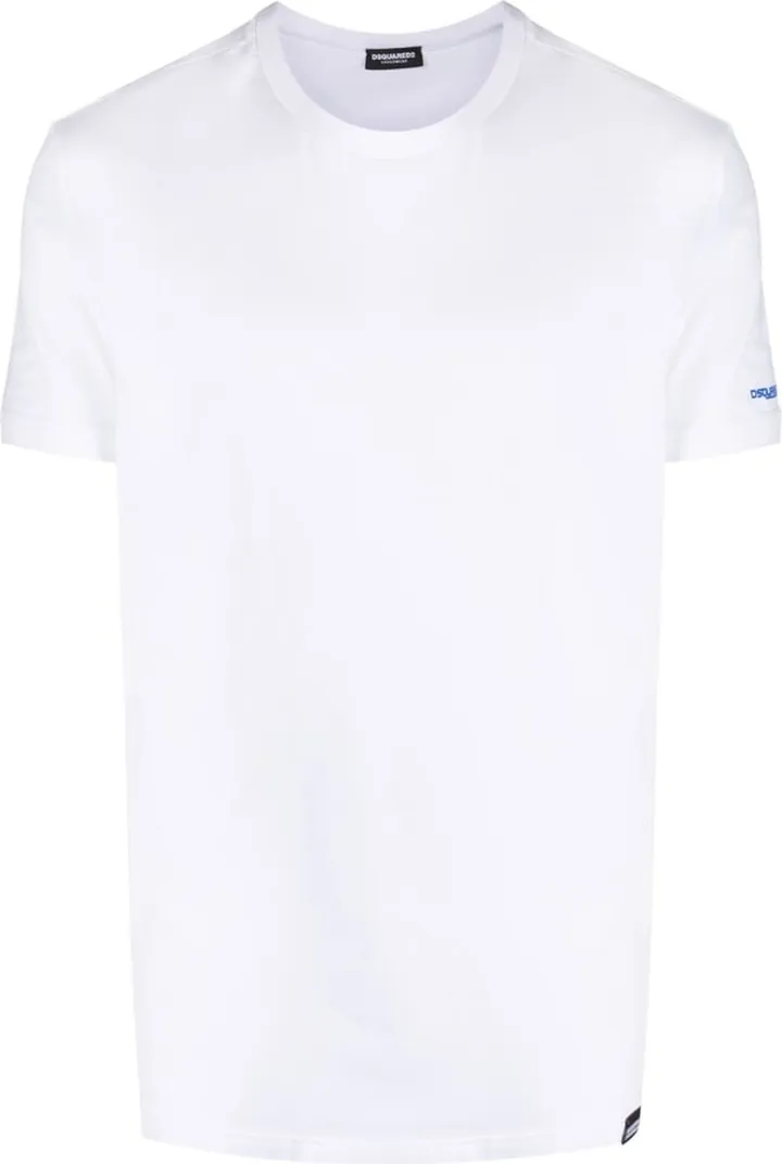 logo-patch detail T-shirt