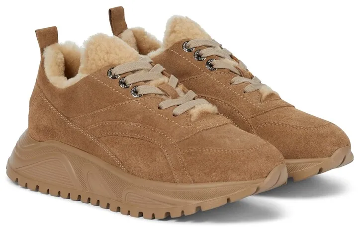 New Malaga suede platform sneakers