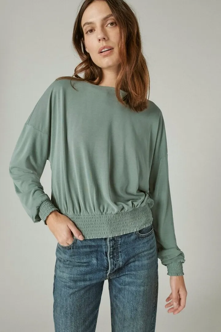 Sandwash Long Sleeve Tee