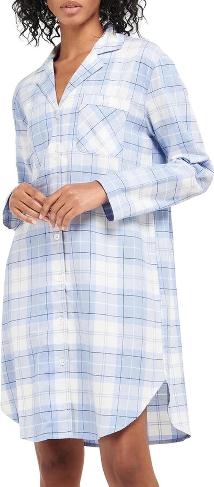 Etta Long Sleeve Cotton Nightgown