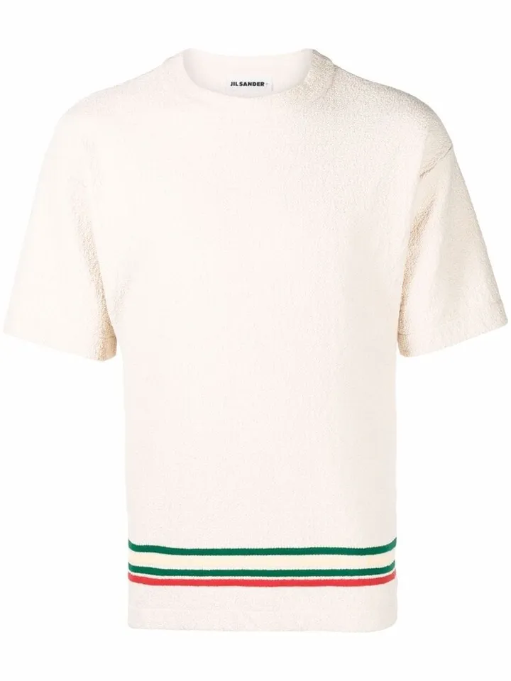 stripe-detail T-shirt