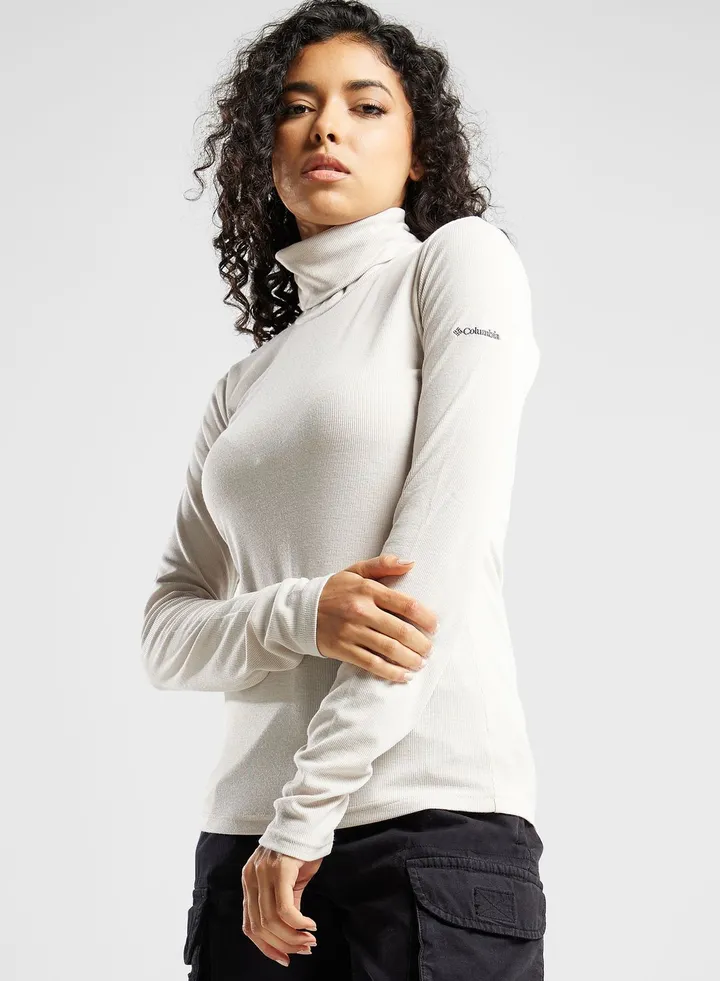 Boundless Trek Ribbed Turtle Neck T-Shirt
