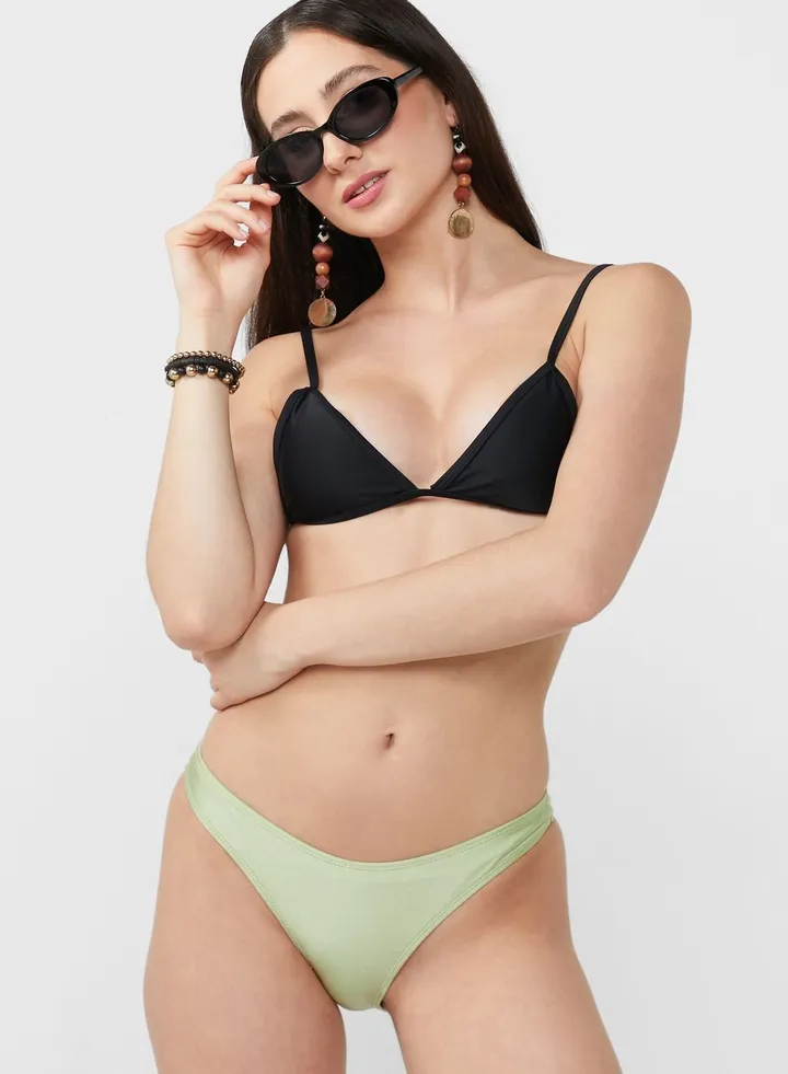 High Leg Bikini Bottom
