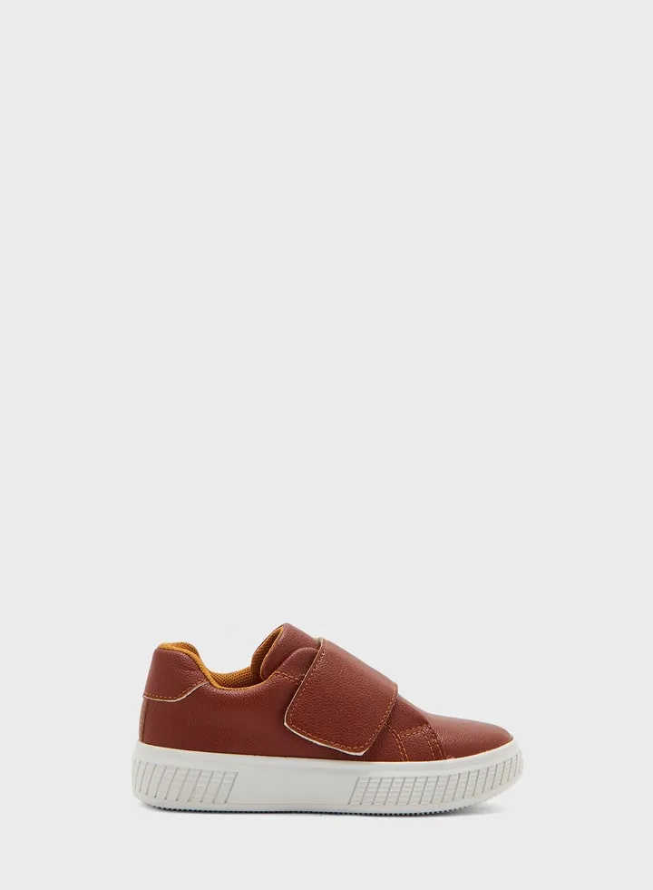 Kids Velcro Low Top Sneakers