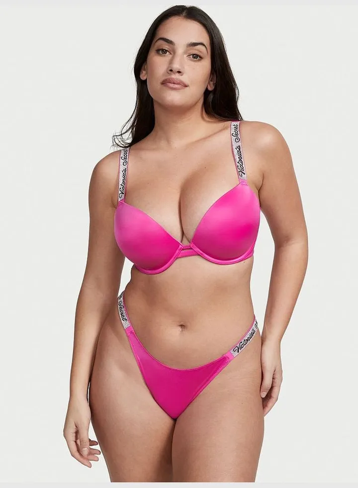 Shine Strap Brazilian Panty