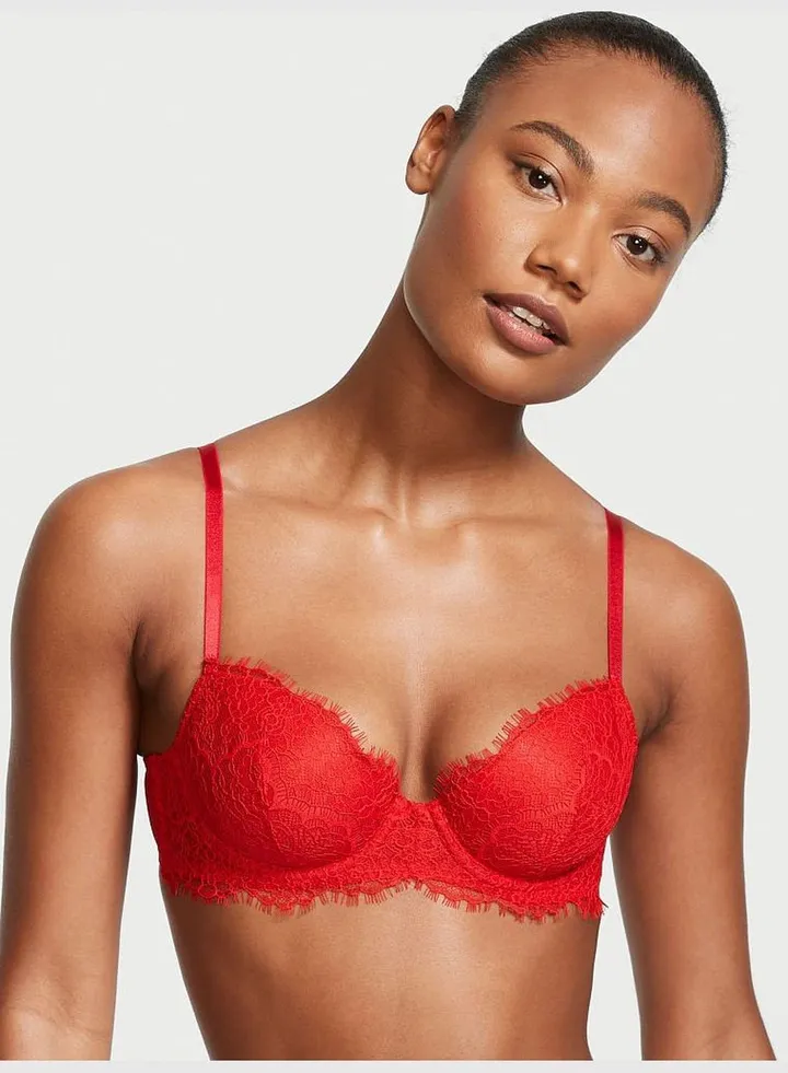 Lightly Lined Lace Demi Bra
